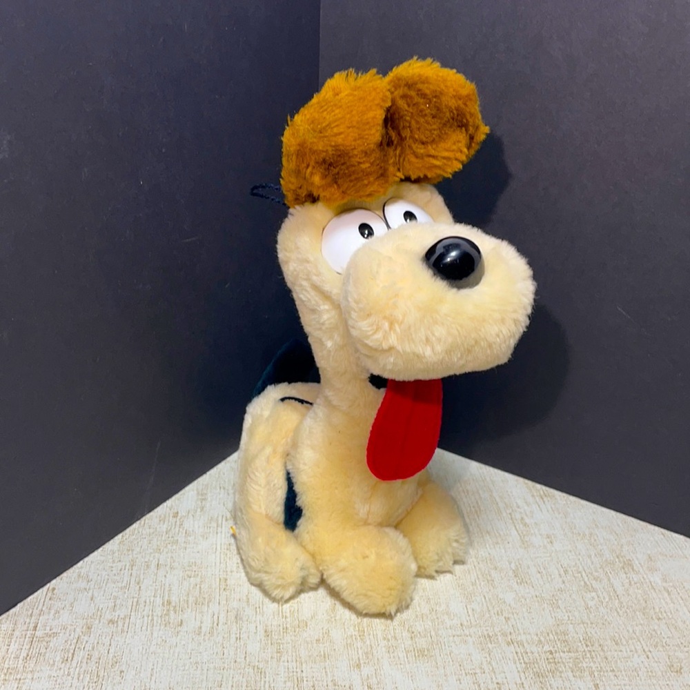 Vintage 1983 Odie Dawg Plush From Garfield Cartoon and Comics!